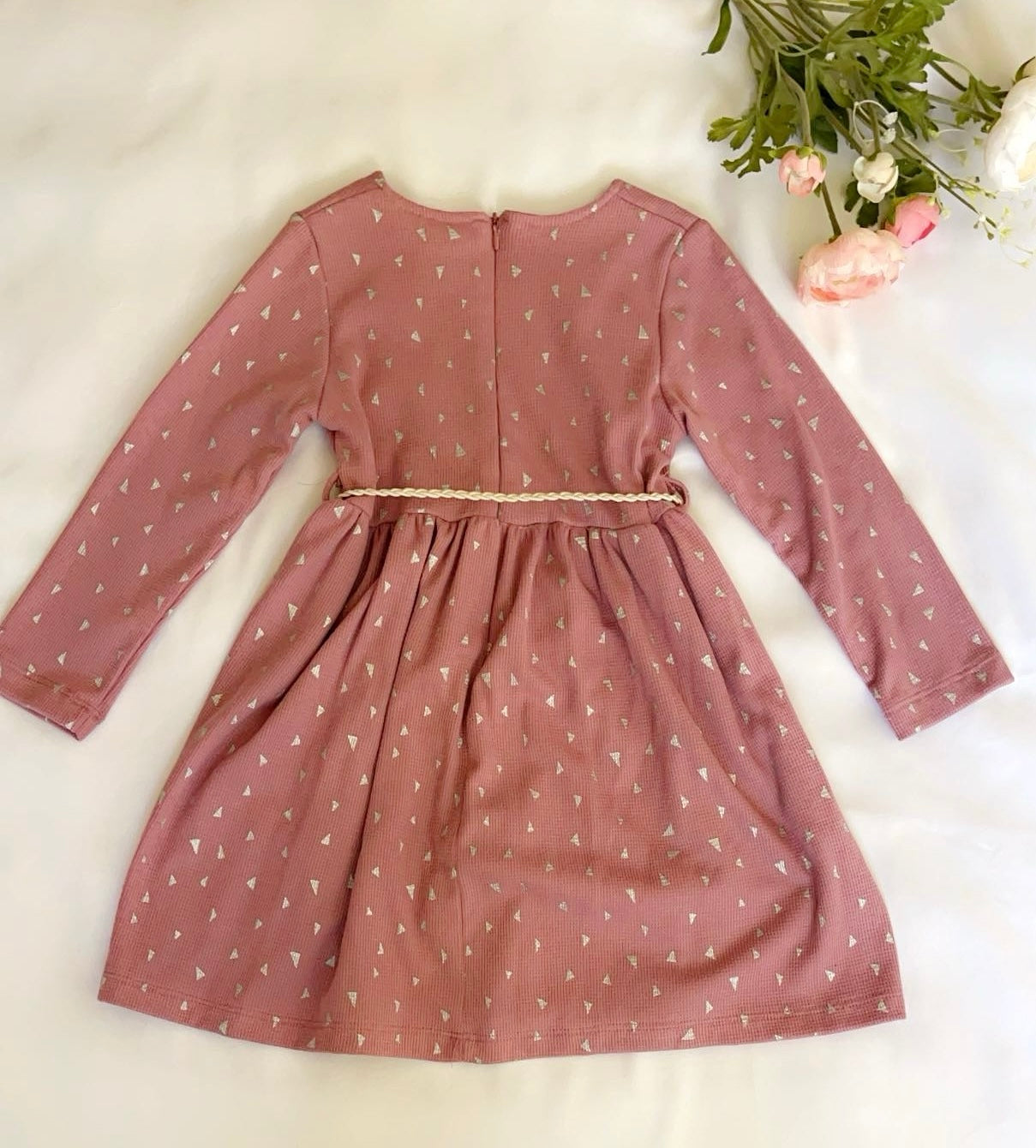 Rosy Posy Twirl Dress