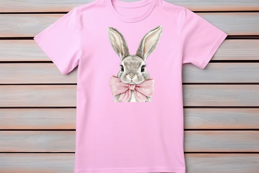 Rabbit Coquette Pink Bow