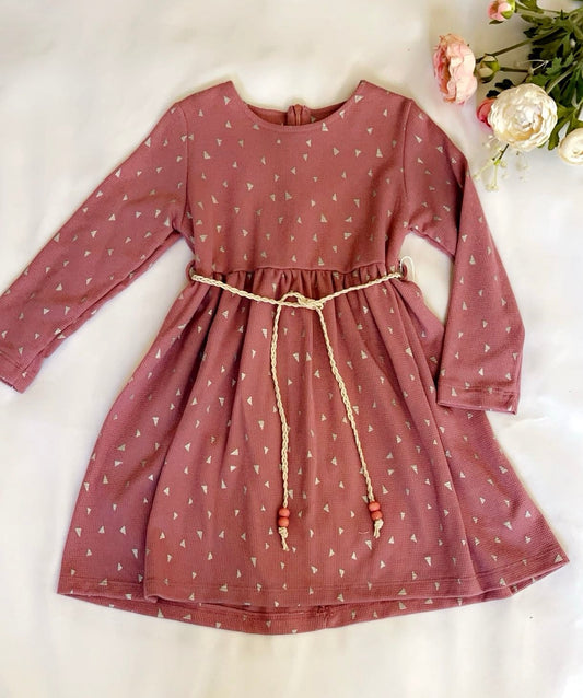 Rosy Posy Twirl Dress